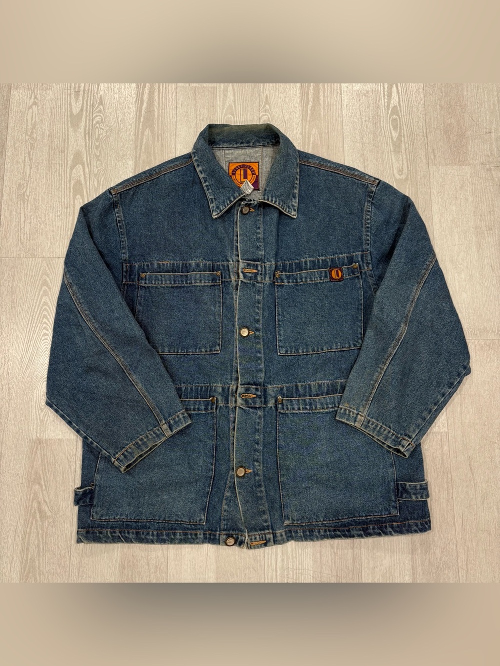 Vintage Legal Jeans Chore Denim Jacket Size Large
